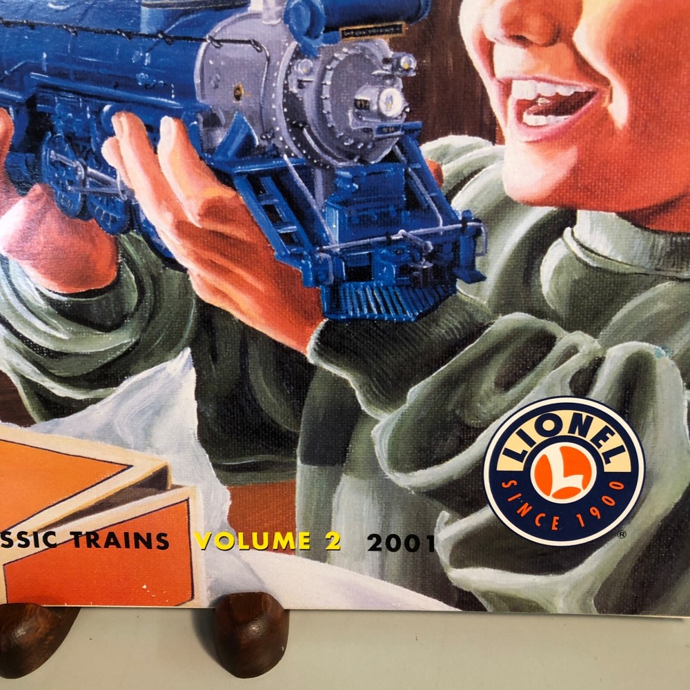 2001-2 Lionel Vol 1 & 2 catalogs (E634)