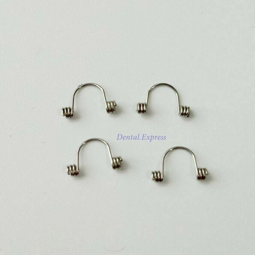 100 Dental Ortho Torquing Torque Spring Single Anterior Teeth Rectangular Wire