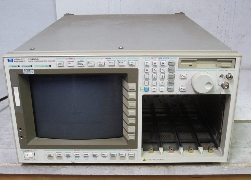 Hewlett Packard HP 83480A Digital Communications Analyzer - Parts Only