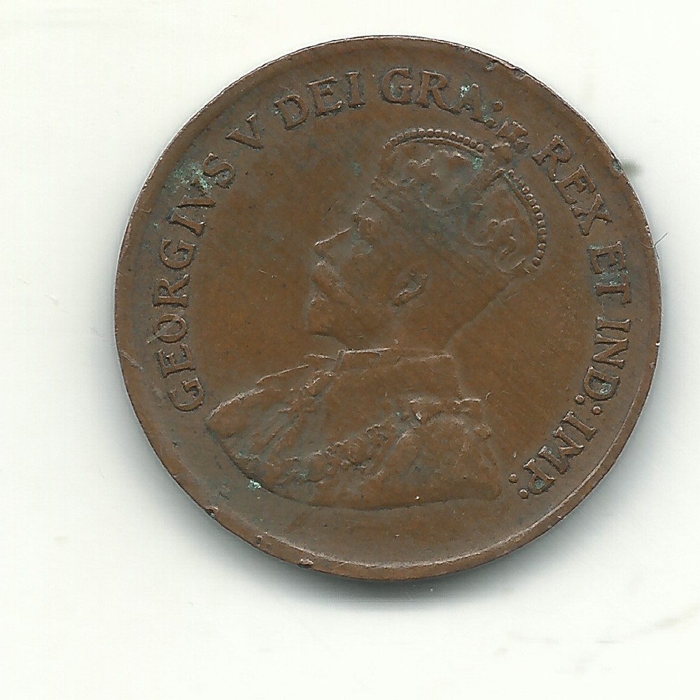 A FINE/VF CONDITION 1928 CANADA SMALL ONE CENT-JAN229