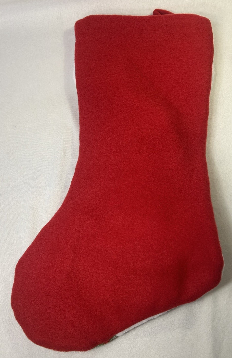 Personal Creations Fleece Christmas Stocking Winter Snowman 18.5” ~ MOMMY