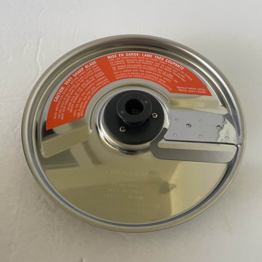 Cuisinart Food Processor Dicing Disc FP-13DD Blade