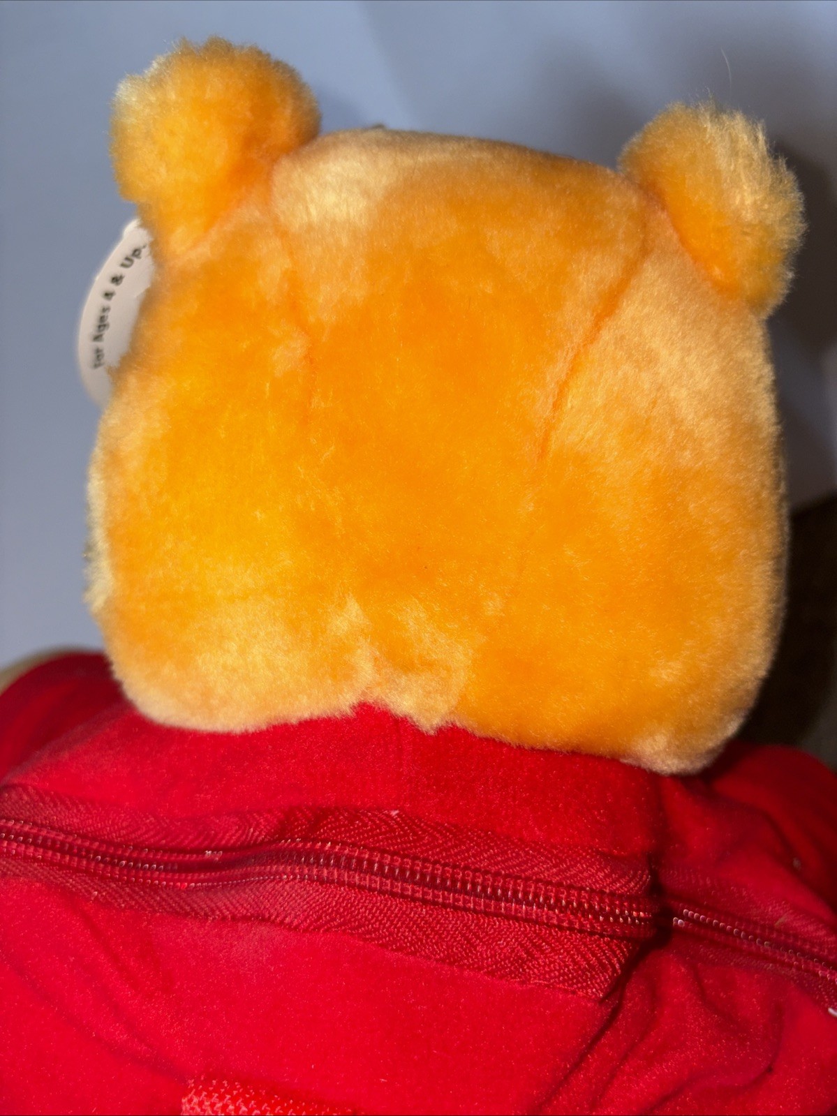 Vintage Disney Pooh Wearable Plush Backpack Winnie The Pooh Pyramid 14" New NWt
