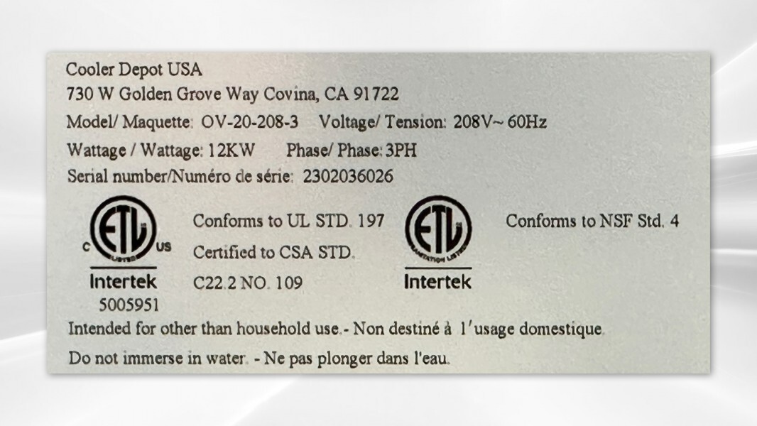 NEW 40 LBS Commercial Deep Fryer Stainless Steel Electric 208V 3 Phase NSF ETL