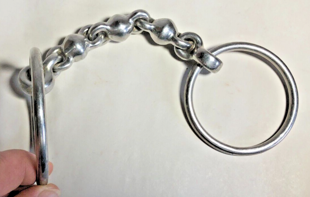 5" Waterford 3" Loose Ring Snaffle Bit Stainless Steel