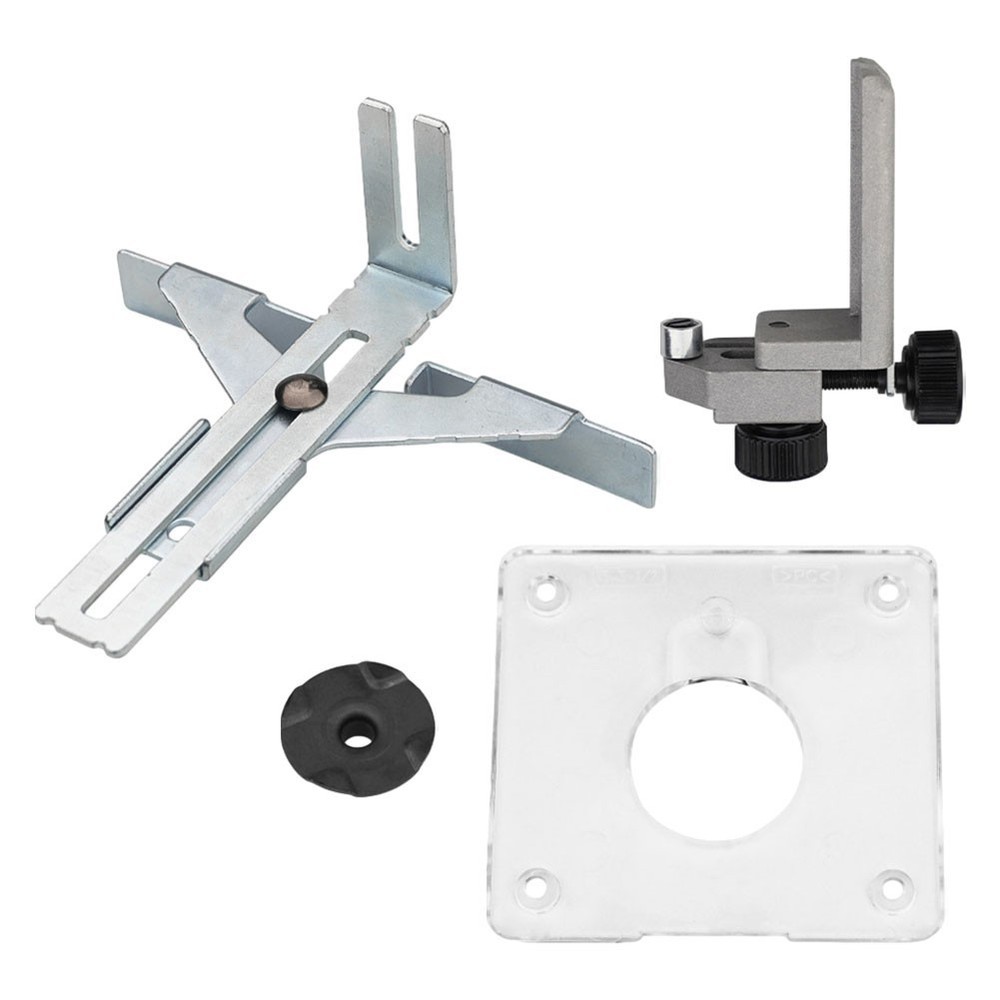 Versatile Router Edge Guide Template for Professional Trimmers (57 characters)