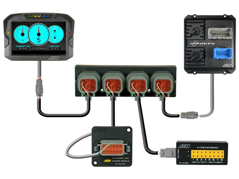 4 Port AEMnet CAN Hub