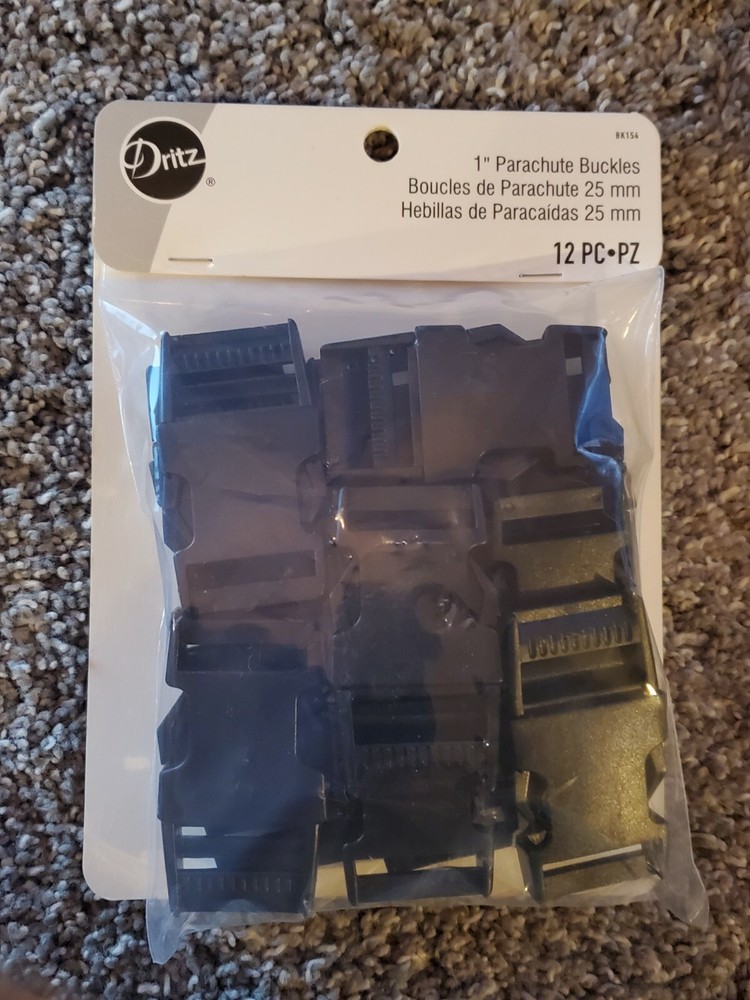 Dritz 1" Parachute Buckles BK154
