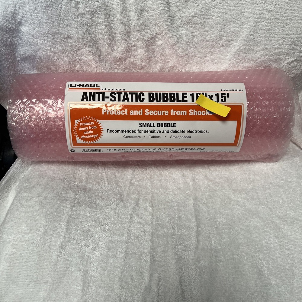 Anti StaticAir pockets wrap 16”x15 .Pink