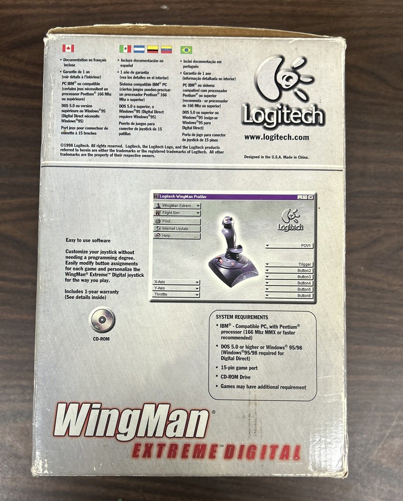 Logitech Wingman Extreme Digital Joystick