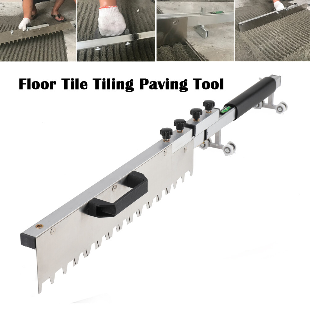 Floor Tile Tiling Paving Tool Flat Sand Screed Mortar Trowel​ Ash Folding Tool