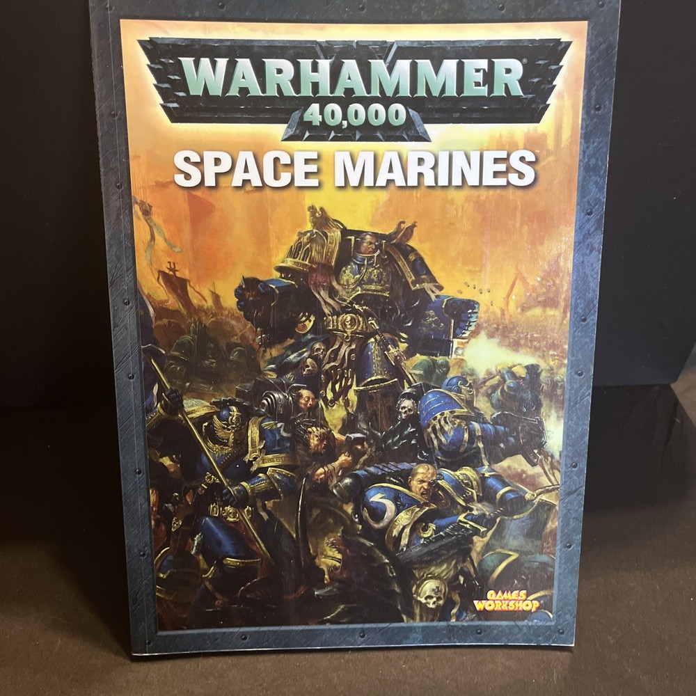 Games Workshop Warhammer 40k Space Marines Codex 4th edition