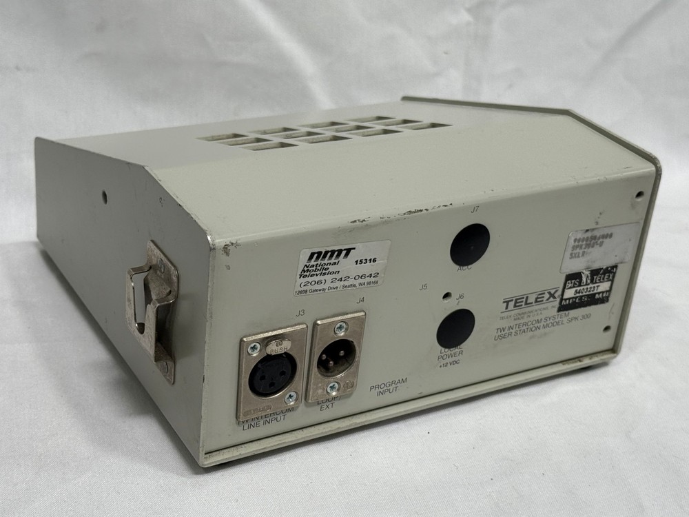 RTS TW Intercom System User Station Model SPK 300-U