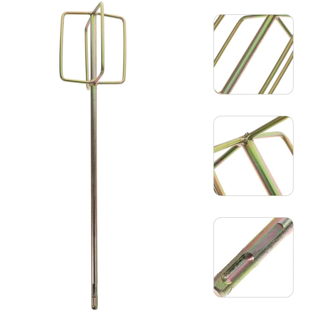 Angoily 2 pcs Heavy Plaster Easy Paddle Accessories Tools Professional Drill ...