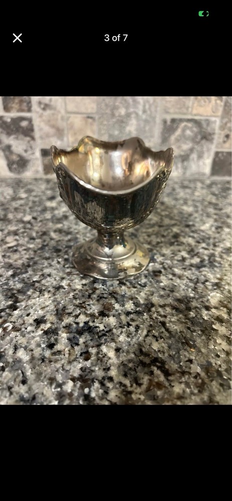 Vintage Silver Plated Compote/Trinket Dish