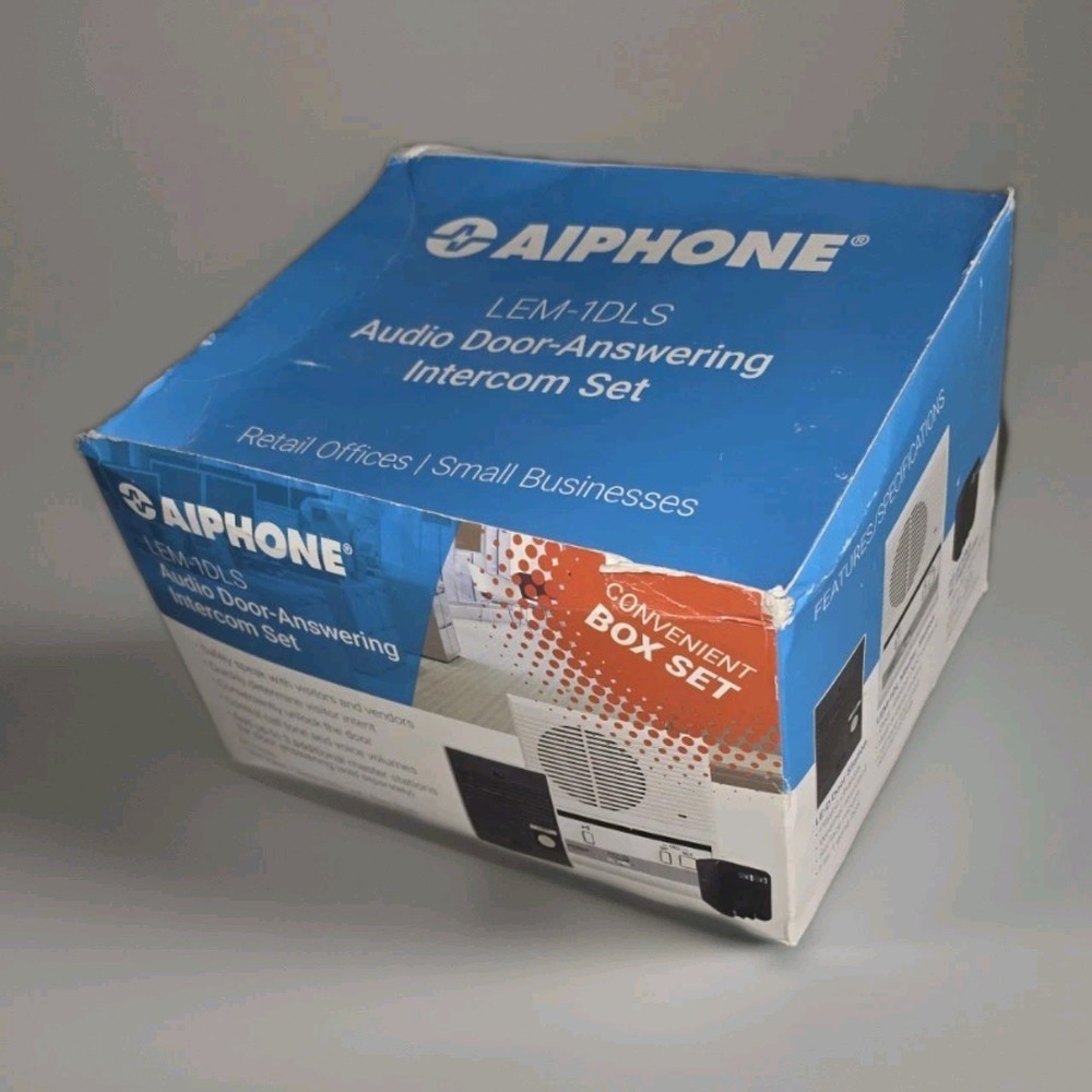 Aiphone LEM-1DLS Intercom Master Station w/ Door Release NEW