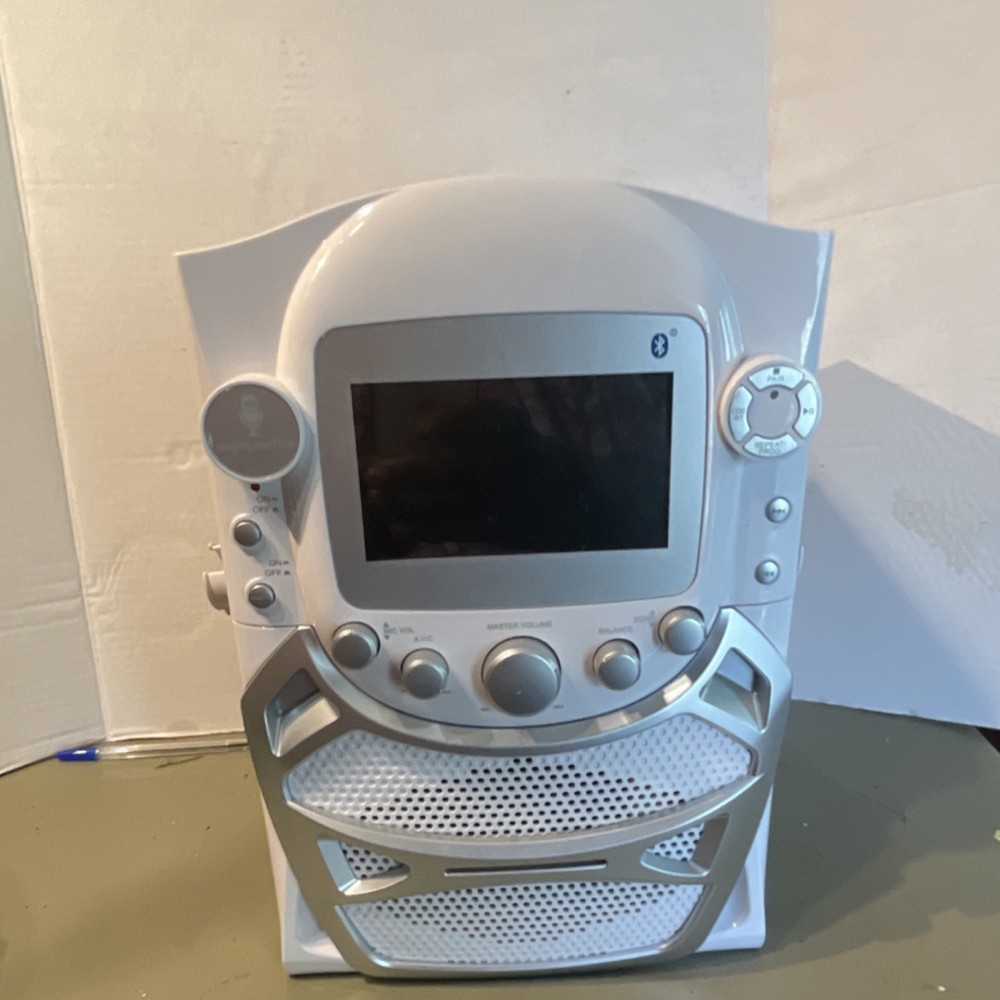The Singing Machine STVG5698TW Bluetooth Karaoke System with Screen