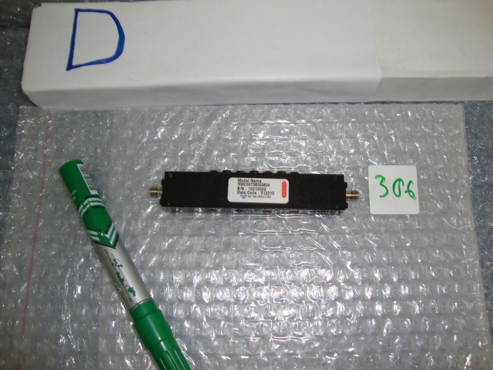 RF MORECOM Microwave RMC3675B50M04 Filter