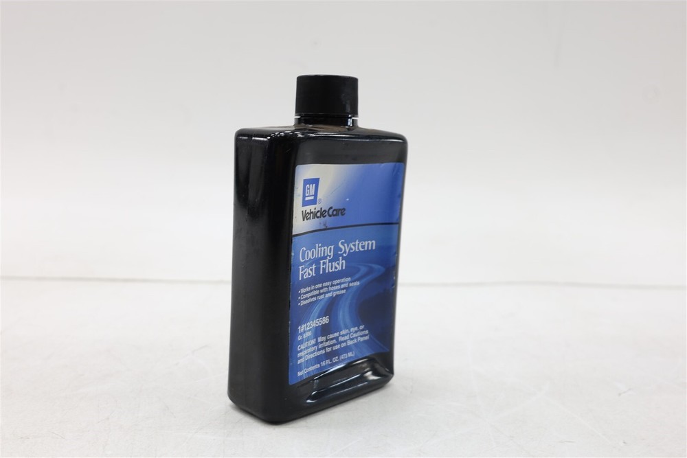 NEW OEM GM Engine Cooling System Fast Flush 16oz Bottle 12345586
