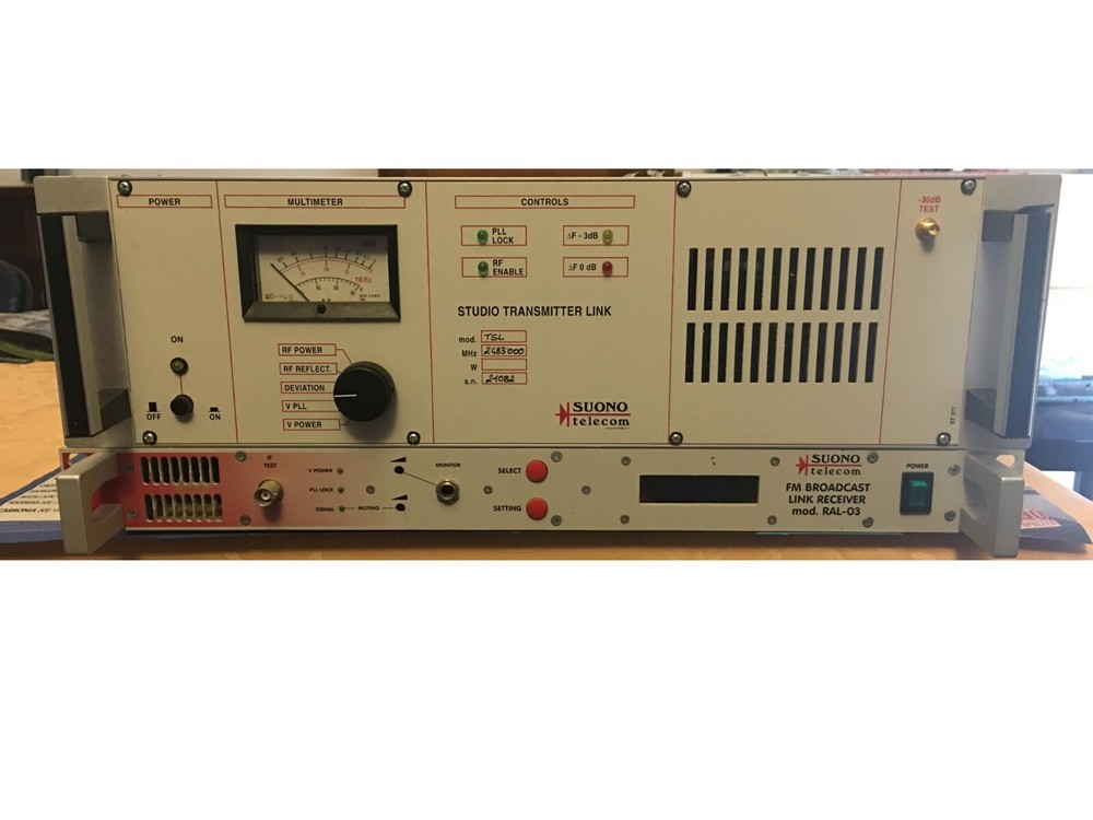 BROADCAST FM LINK SUONOTELECOM 2474/2484 Mhz - WIDE BAND - 2 YAGI
