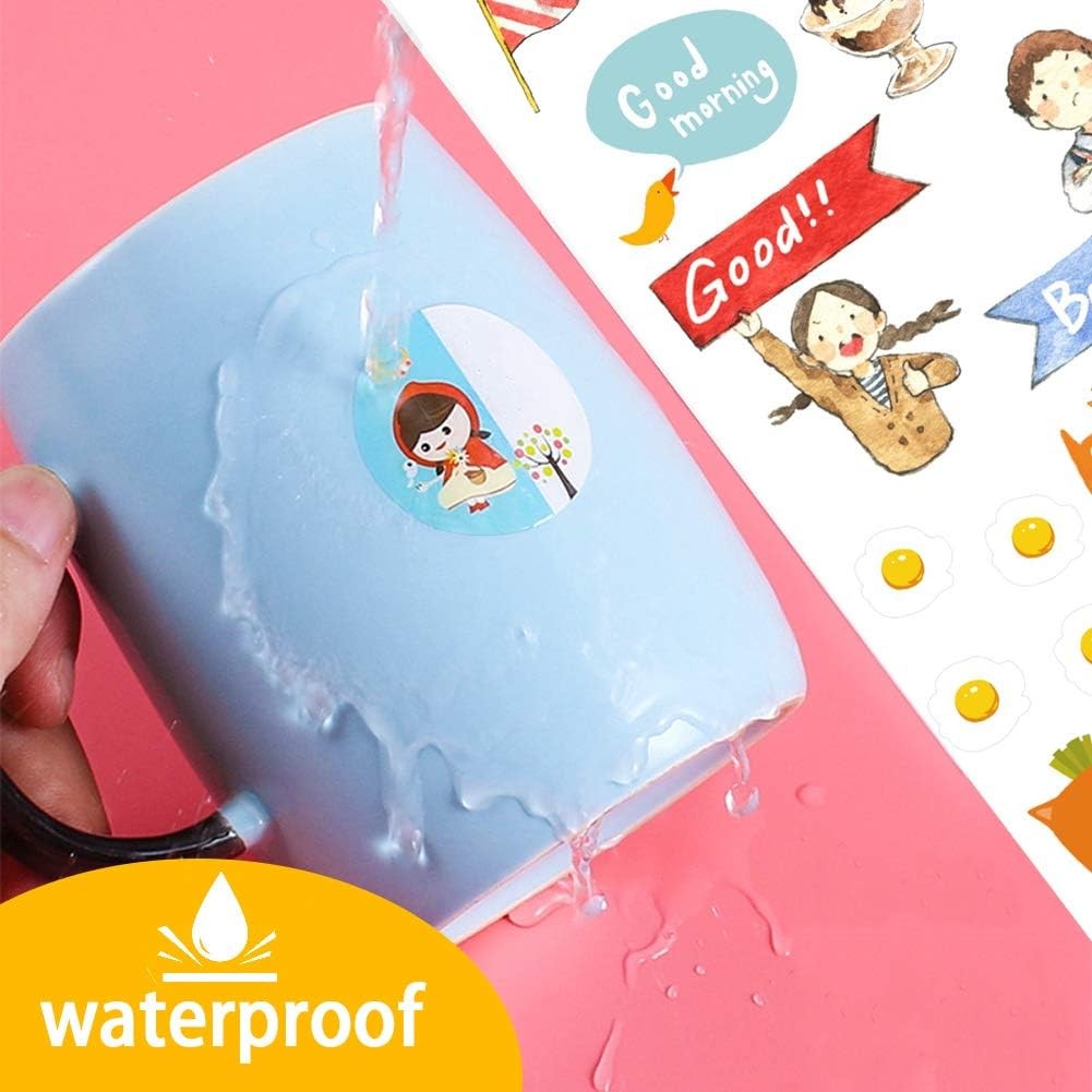 20 Printable Vinyl Sticker Paper 8.5x11 Glossy Waterproof Decal for Laser Inkjet