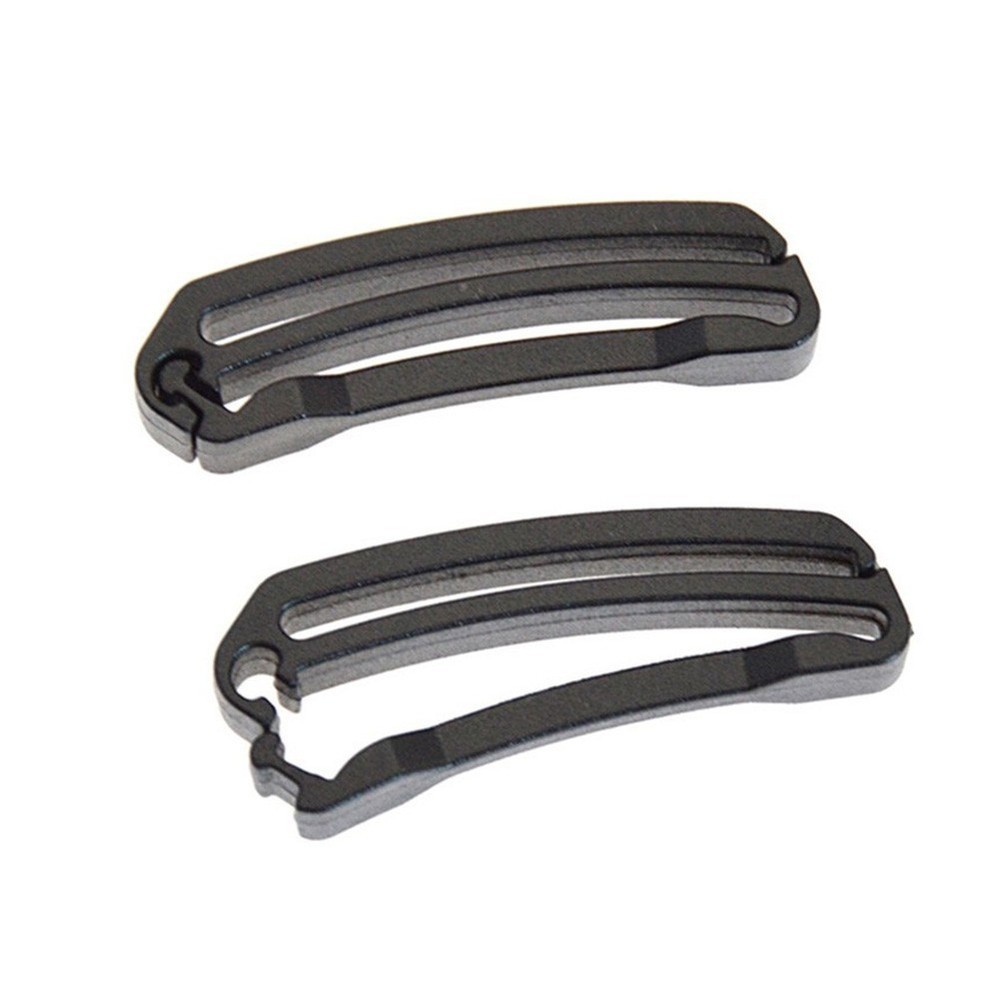 2Pcs For Webbing Fixing Buckle for Backpack Strap Adjustment Quick Slip Keeper