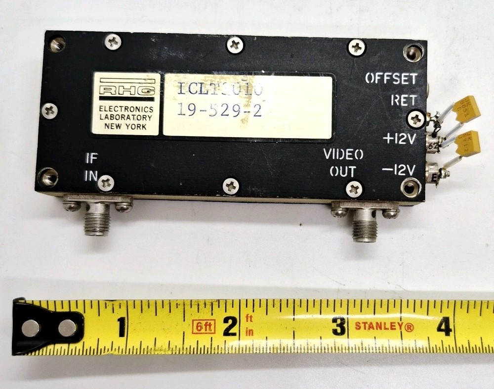 RHG Electronics Laboratory ICLT301019-529-2 RF Amplifier