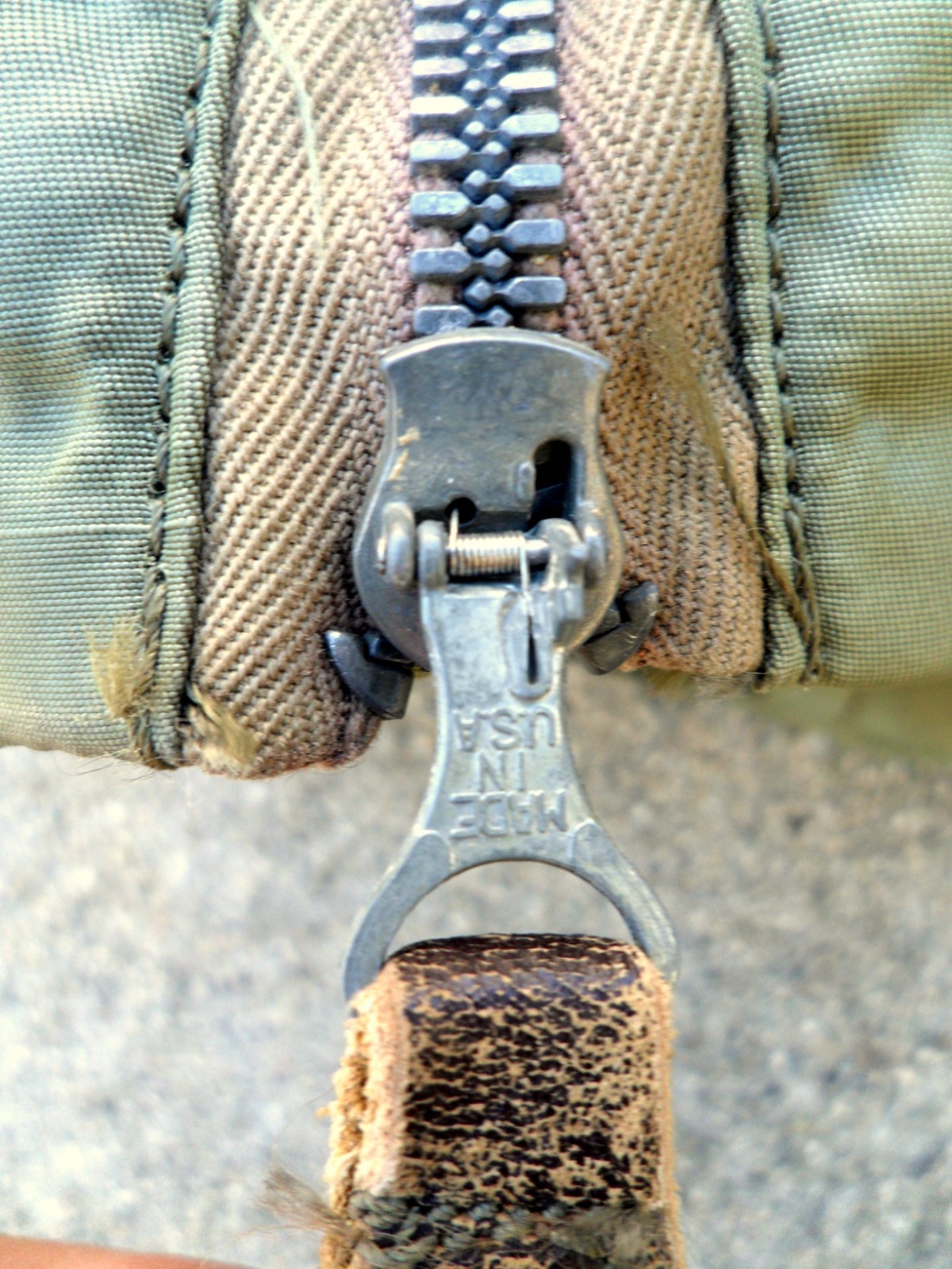 Vtg 50s US Air Force Type F-1 Aircrew Trousers Flight Pants Sz 36 Crown Zipper