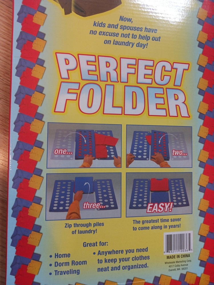 Perfect Folder Clothes Folding Device