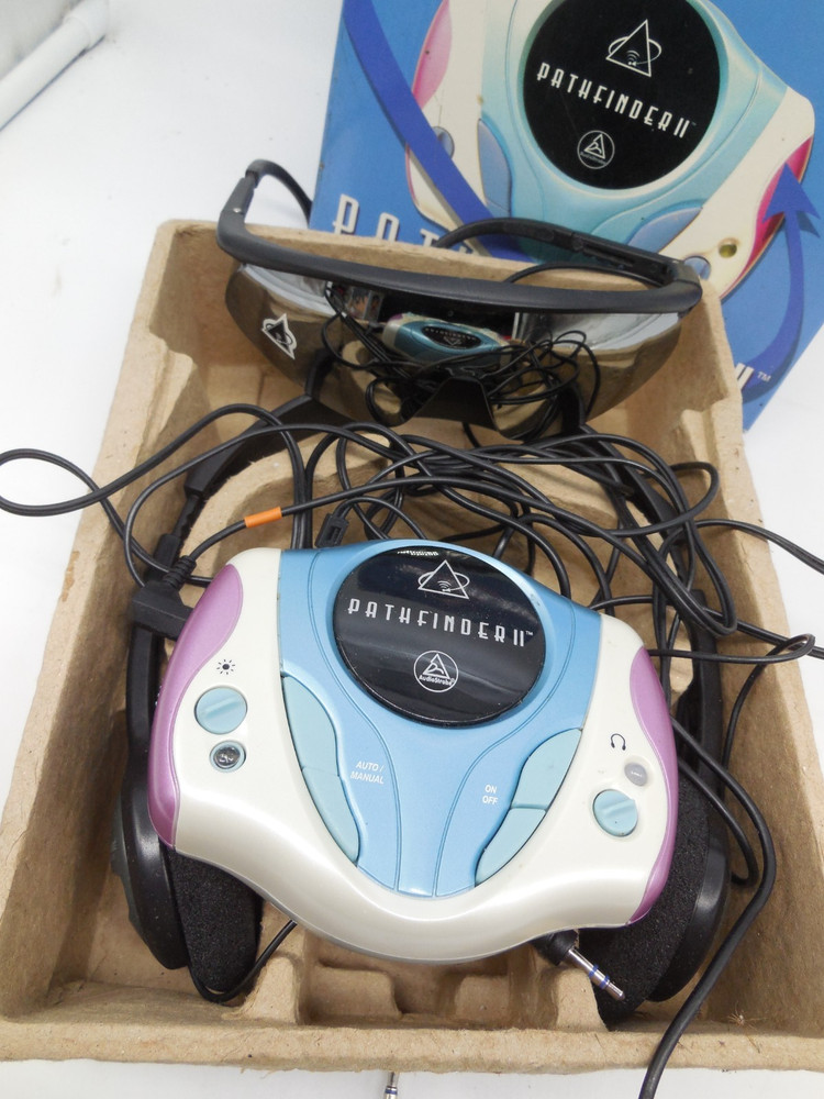 DK1 Pathfinder 2 Hypnosis Device Positive Changes Auditory Visual Strobe Glasses