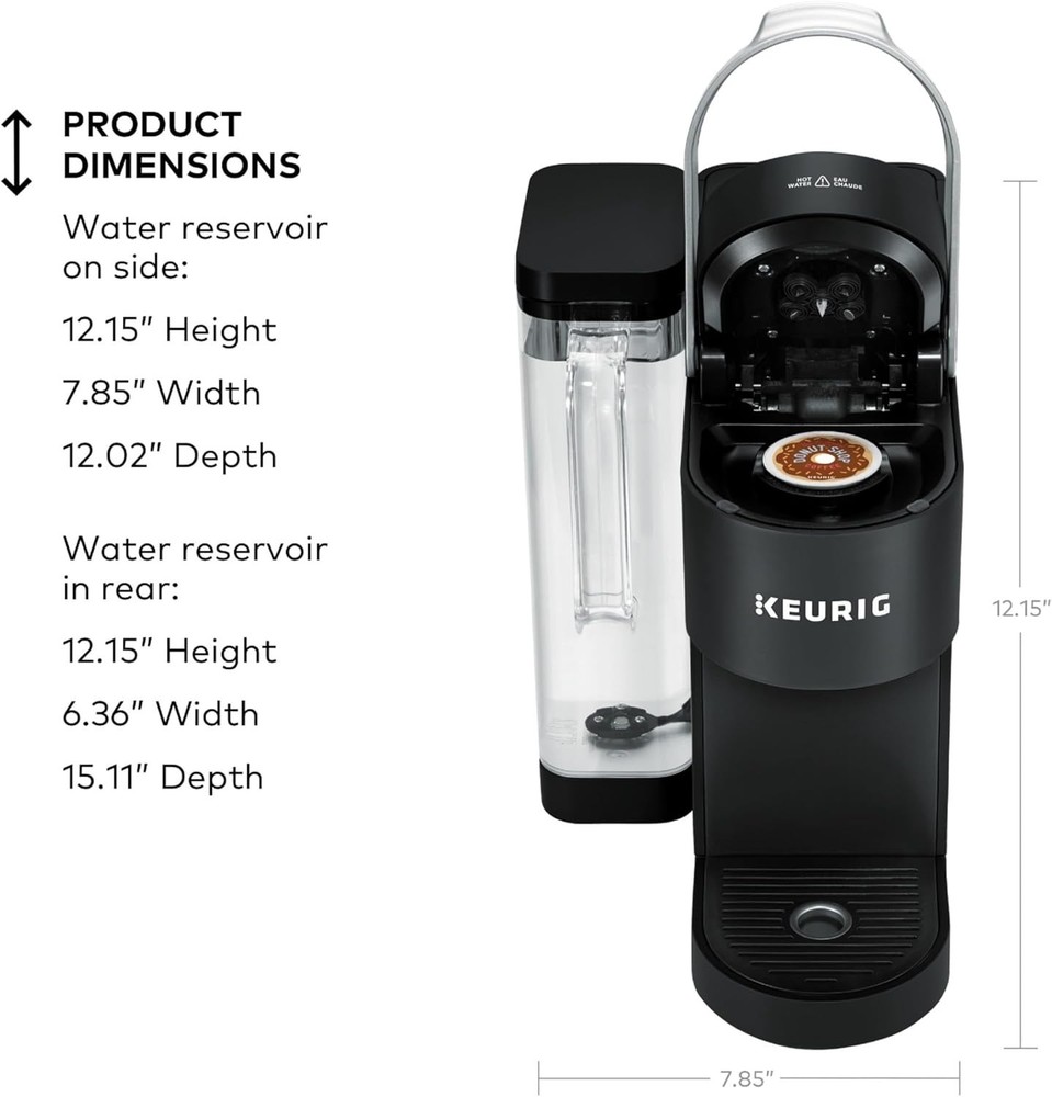 K-Supreme Single Serve K-Cup Pod Coffee Maker, MultiStream Technology, 4 Brew...