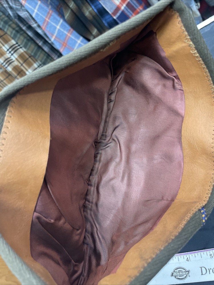 WW2 GARRSION CAP MEASURES- 10.75 INCHES- NO SIZE TAG