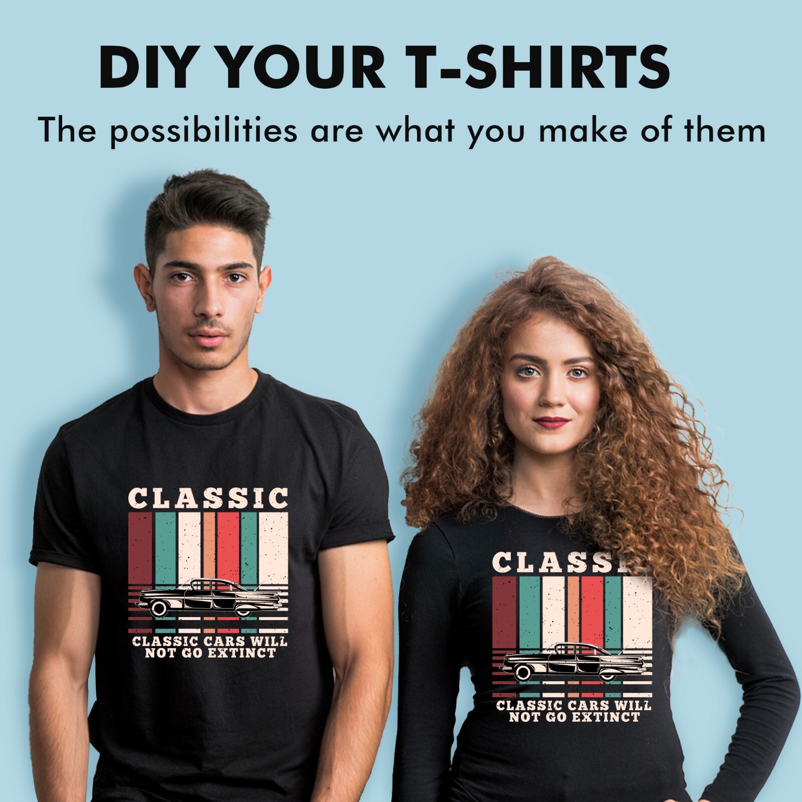 A-SUB Inkjet Printable Iron-On Heat Transfer Paper Dark Fabric 20 Sheets 8.5x11