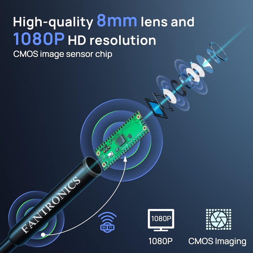 Inspection Camera Industrial Endoscope Waterproof