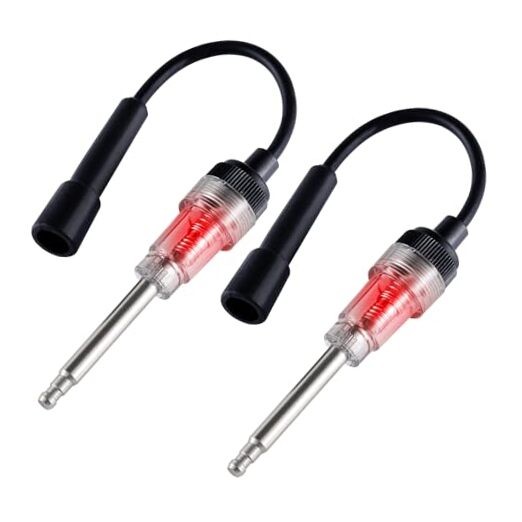 SINGAROPCS Inline Spark Plug Tester, Plug-in Engine Ignition Tester, Car 2