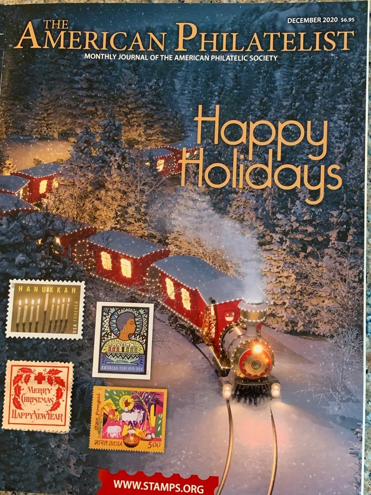 American Philatelist Magazine  2020,  December
