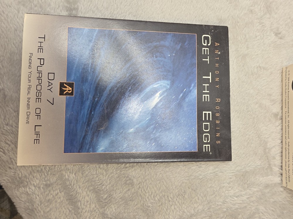 Anthony Robbins Get The Edge A 7-Day Program To Transform Your Life 9 CD