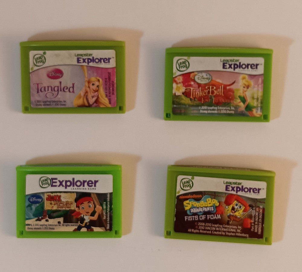 (19) LeapFrog Explorer Games Bundle With Camera (*Untested)