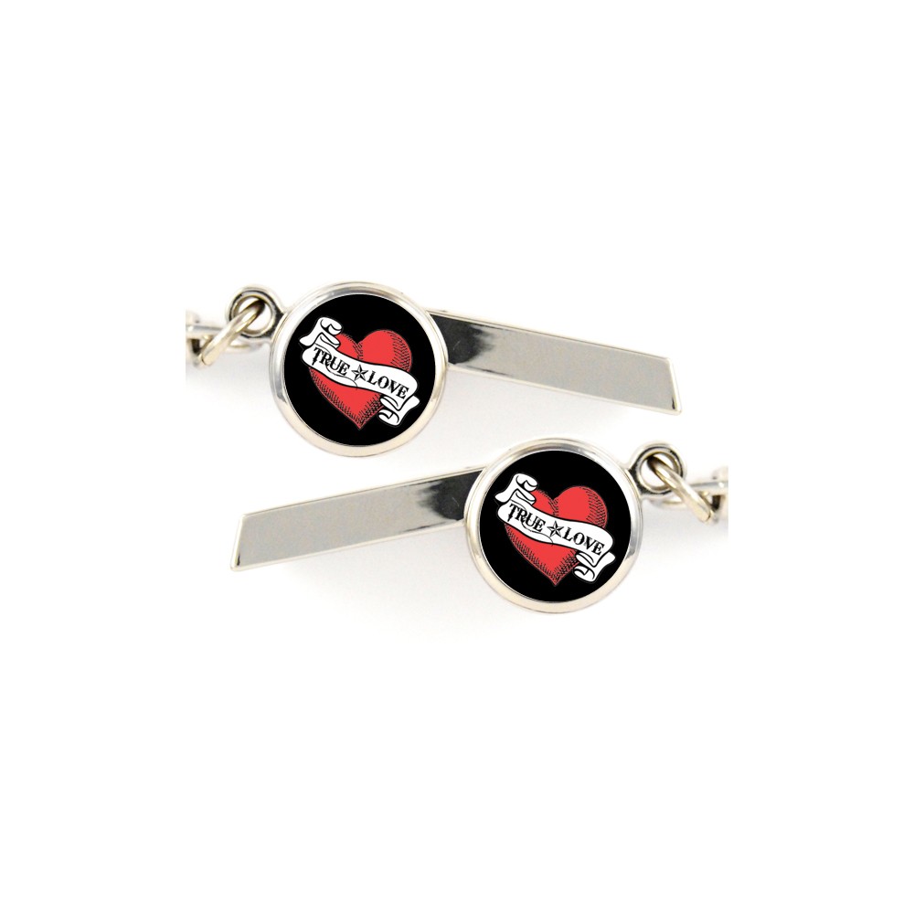 True Love Safety Whistle Keychain