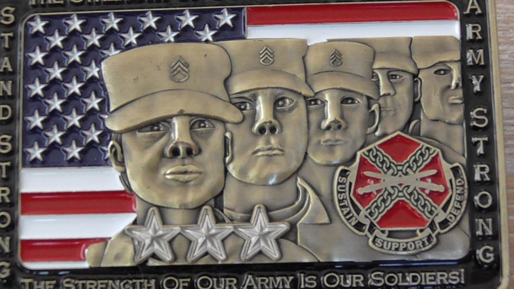 US Army IMCOM Installation Management Command Challenge Coin #C865