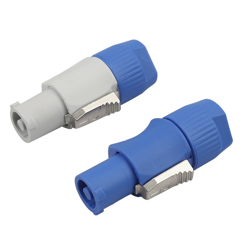 10Pcs/set PowerCON Type A NAC3FCA+NAC3MPA-1 Chassis Plug Panel Adapter Connector