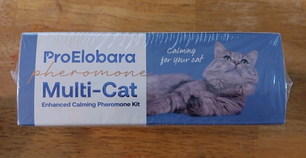 ProElobara Multi-Cat Pheromone Formula Diffuser Kit for Cat Calming...