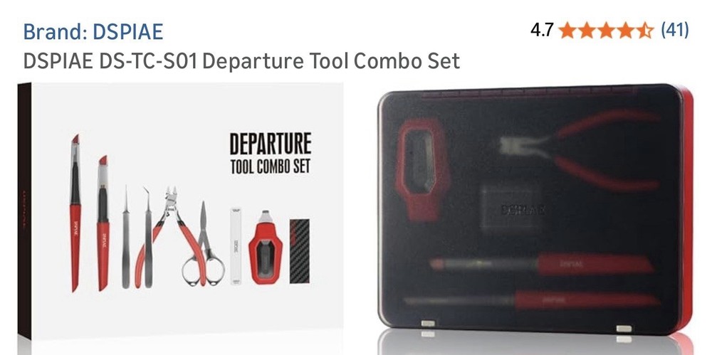DSPIAE TC-S01 Departure Tool Combo Set