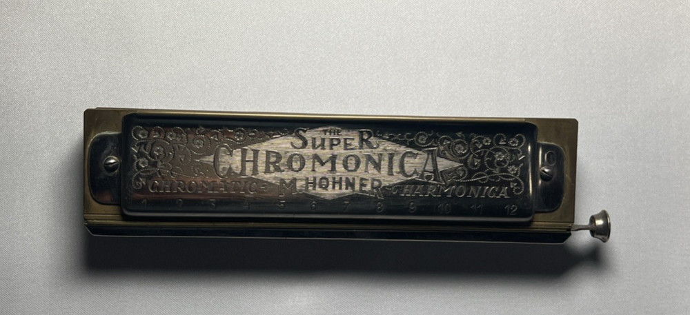 M. Hohner The Super Chromatica "C" w/Red Case