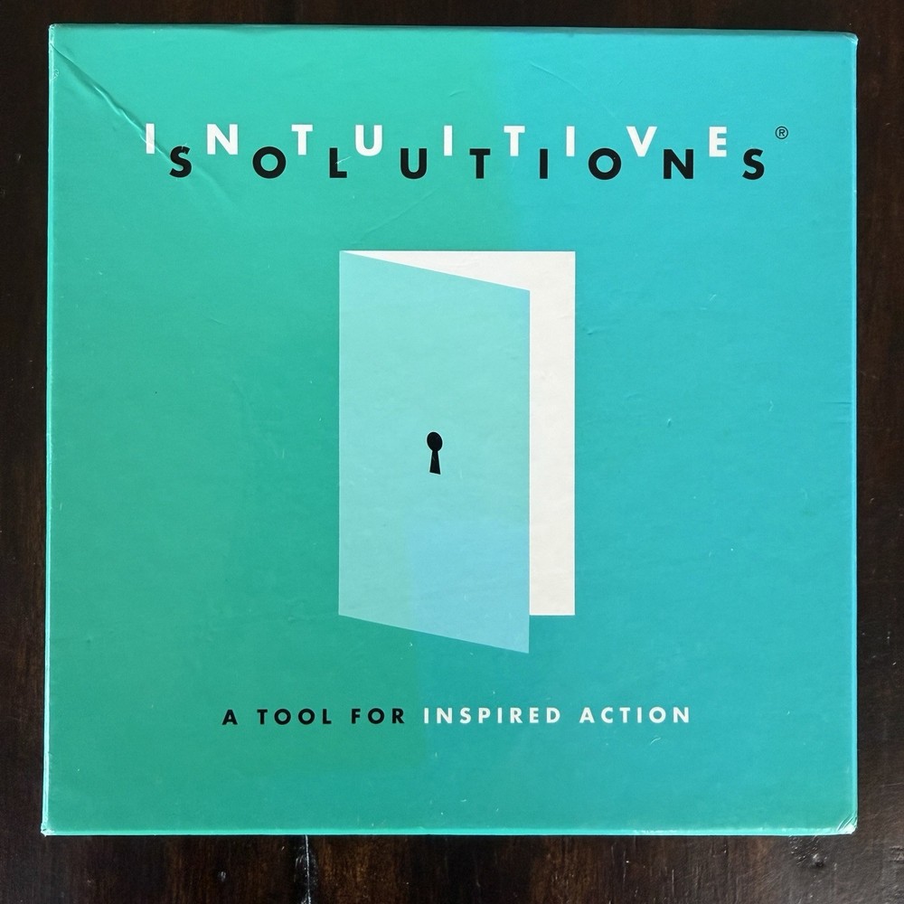 Intuitive Solutions Card Guidebook Insight Angel Setback Deck Inspired Action