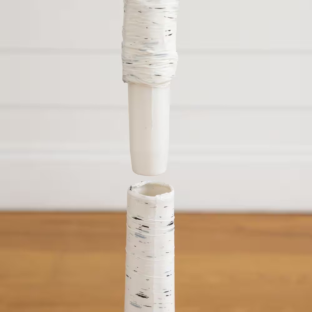 5 Ft. Pre-Lit Artificial Easter Twig Tree with 72 Egg Shaped LED Ornaments