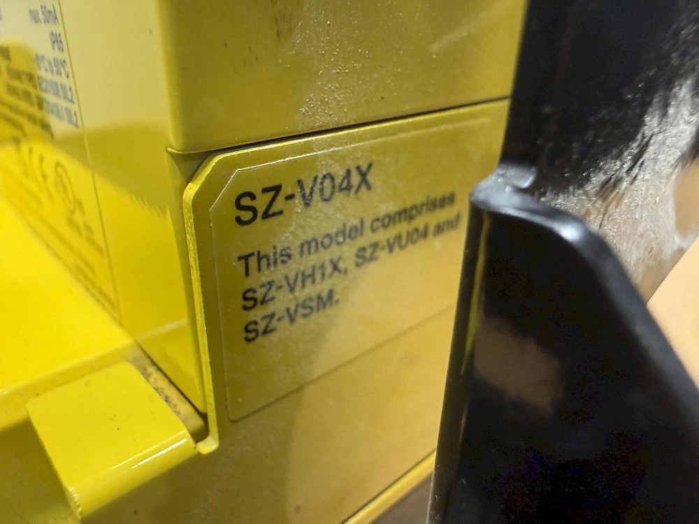 2024 KEYENCE MODEL SZV04X SAFETY LASER SCANNER, MULTI-FUNCTION TYPE, WITH CAMERA