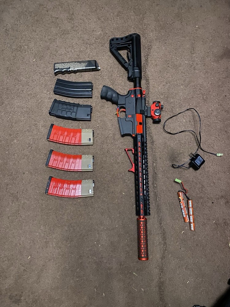 Airsoft Set G&G Combat Machine (Red Edition) Set