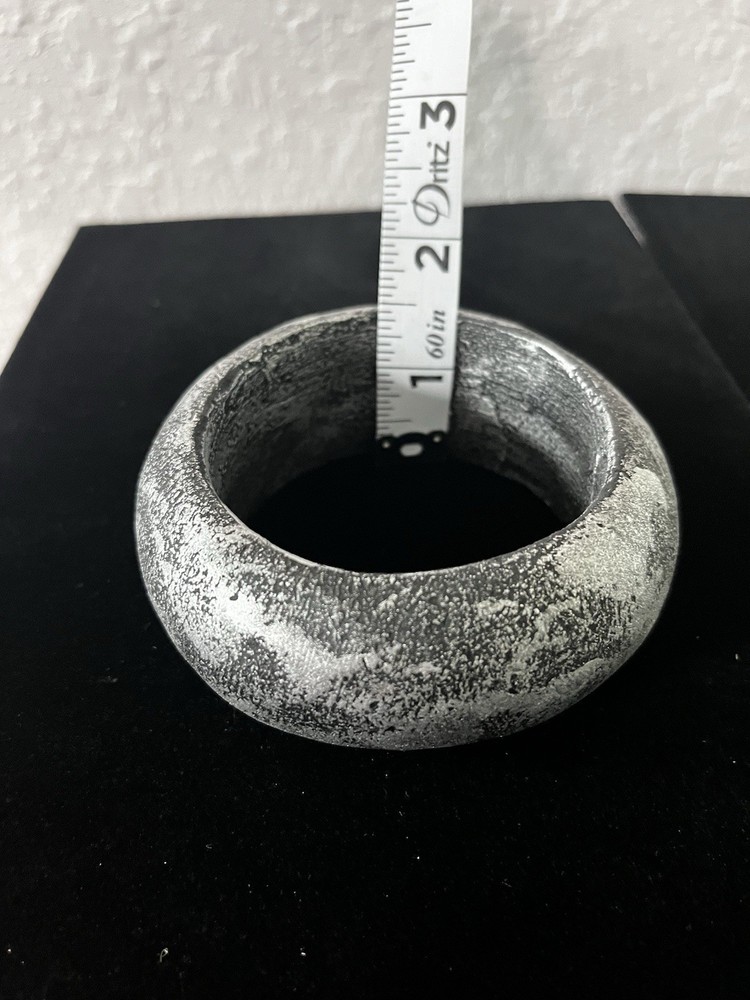 Wide Lightweight Bangle Bracelet Boho Retro