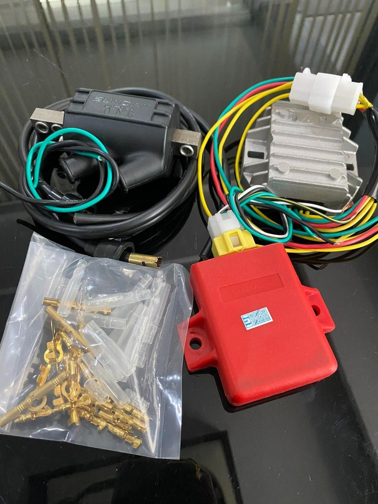 Ignition Module Conversion Kits with 12V DC (Running with Old Points) Full set